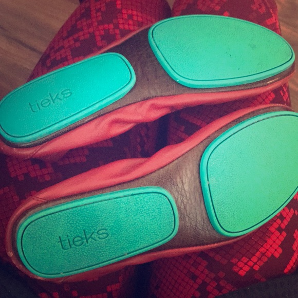 Tieks Shoes - Cardinal red Tieks